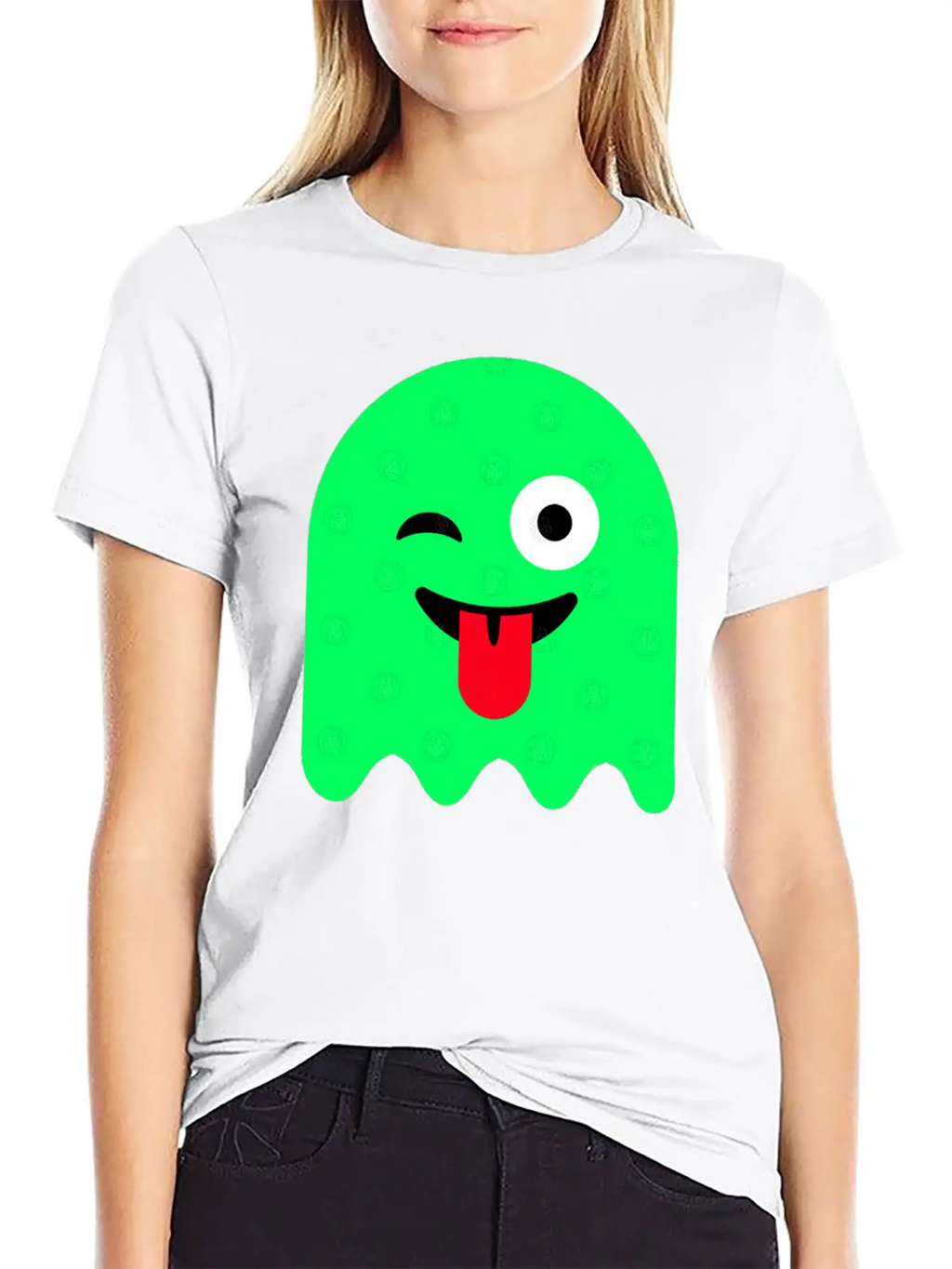 Ghost Green Glow Breathable Soft Cotton T-Shirt – Timeless Casual Look