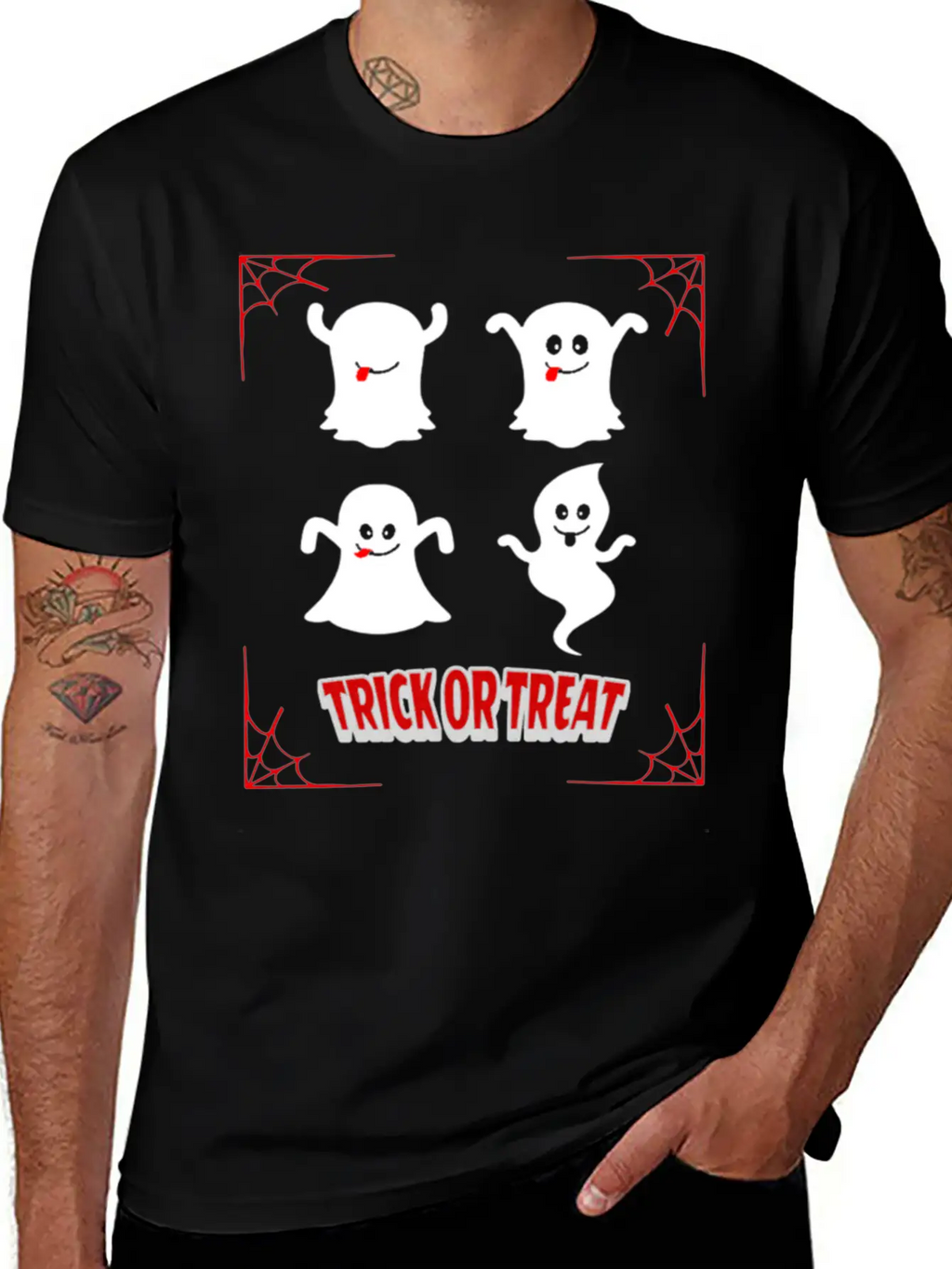 Ghost Of Disapproval Classic Casual Graphic T-Shirt – Simple And Comfortable Daily Wear