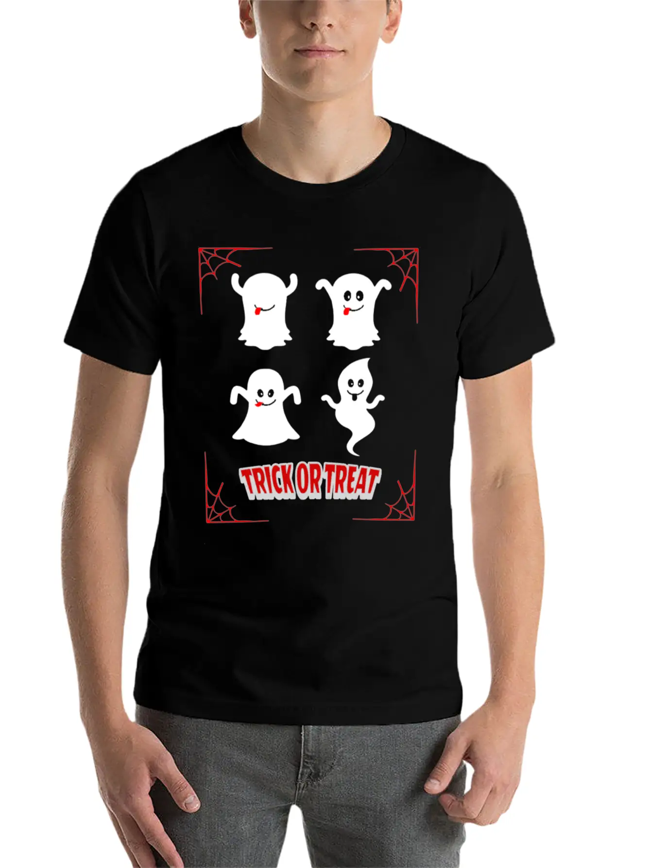 Ghost Of Disapproval Classic Casual Graphic T-Shirt – Simple And Comfortable Daily Wear