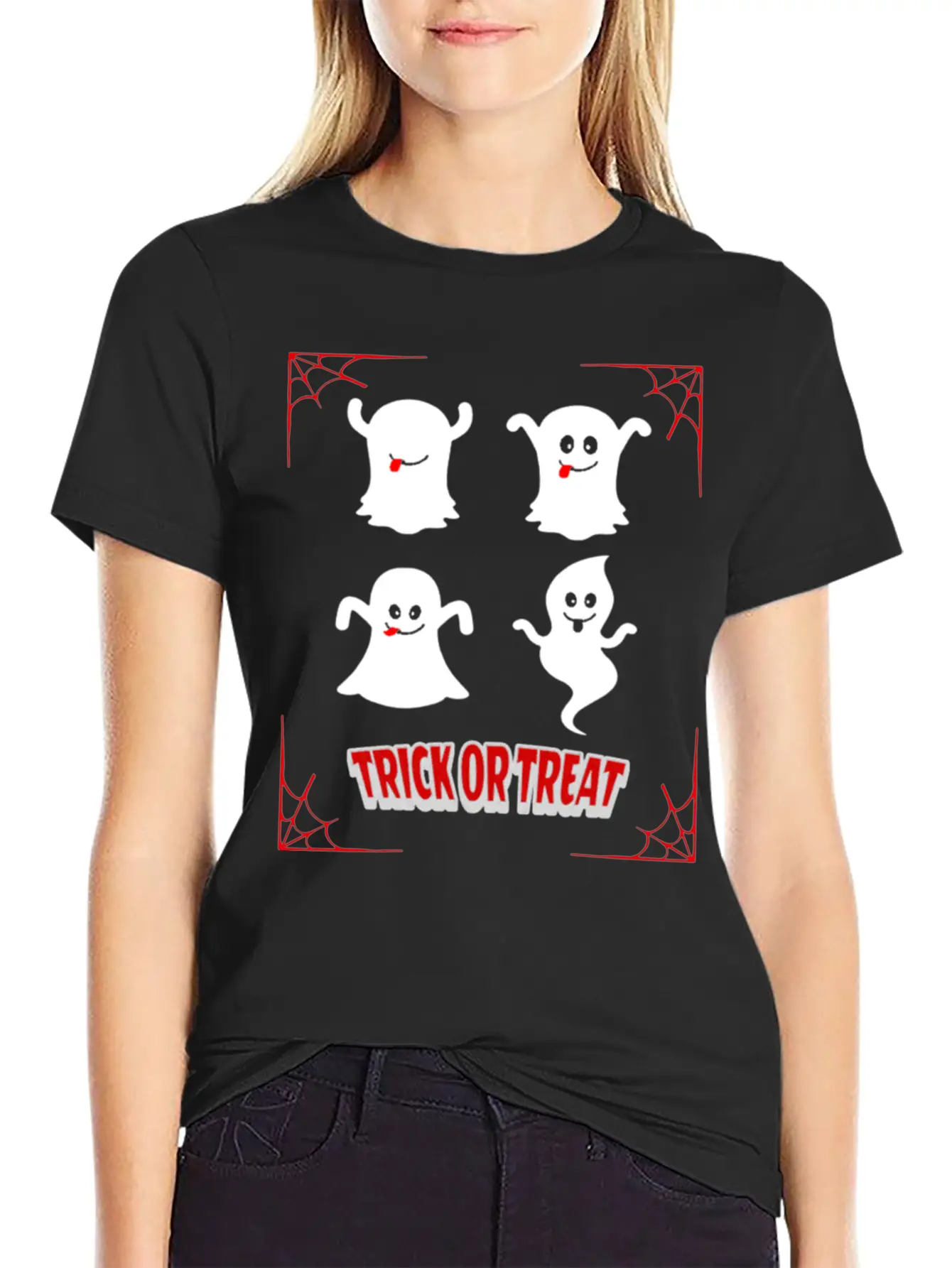 Ghost Of Disapproval Classic Casual Graphic T-Shirt – Simple And Comfortable Daily Wear