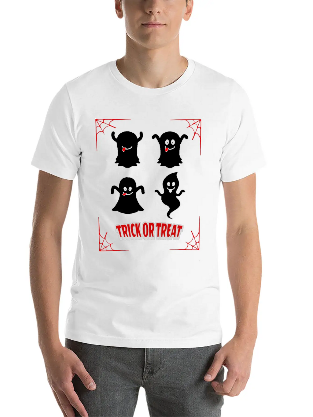 Ghost Of Disapproval Classic Casual Graphic T-Shirt – Simple And Comfortable Daily Wear