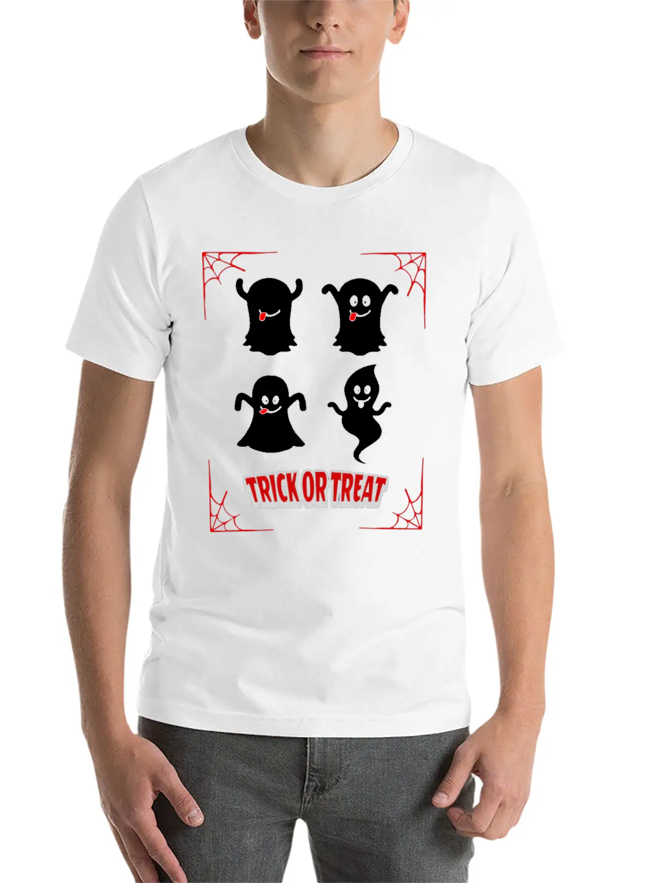 Ghost Of Disapproval Classic Casual Graphic T-Shirt – Simple And Comfortable Daily Wear