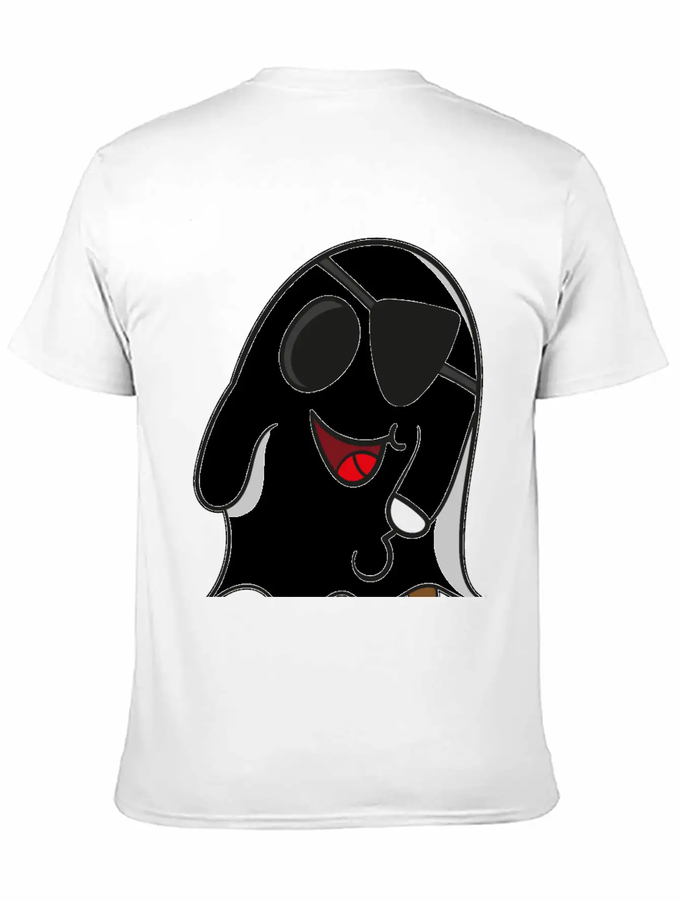 Ghost Pirate On Halloween For Kids Essential Cotton Tee For Daily Outfits – Unisex Style