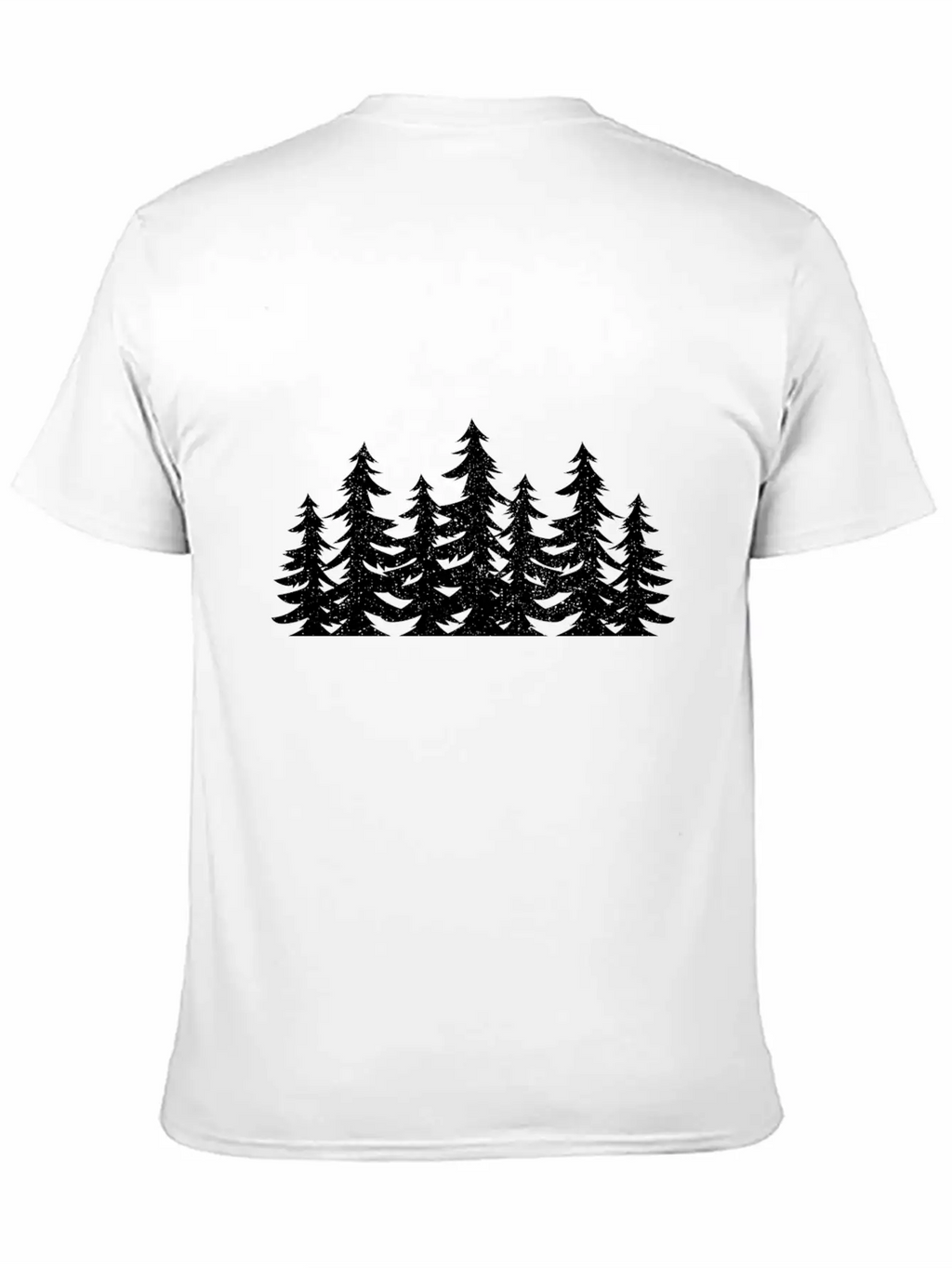 Gift Nature Planet Forest Silhouette Art Classic Fit Graphic Tee For Daily Comfort – Unisex Cotton Shirt