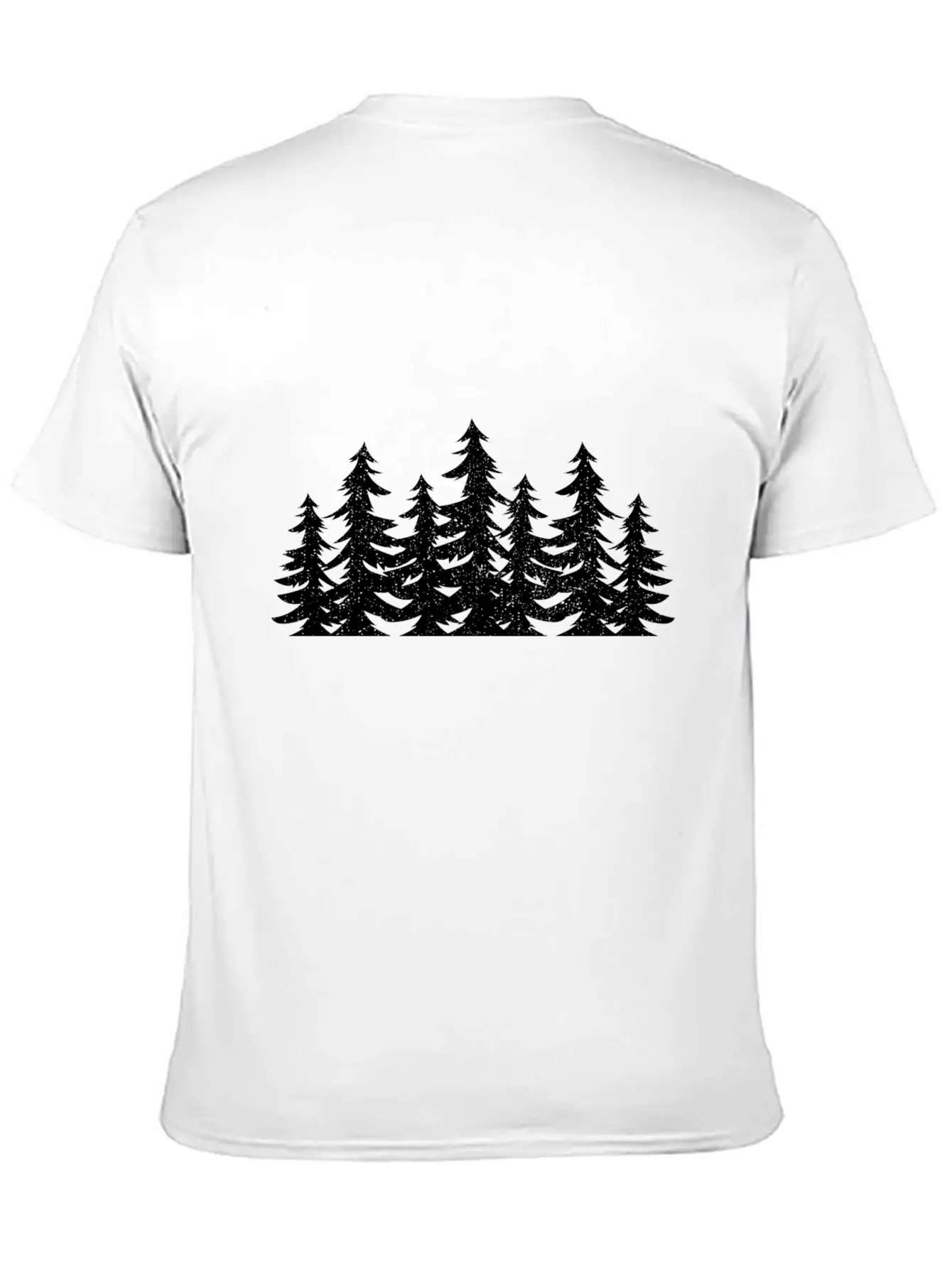 Gift Nature Planet Forest Silhouette Art Classic Fit Graphic Tee For Daily Comfort – Unisex Cotton Shirt