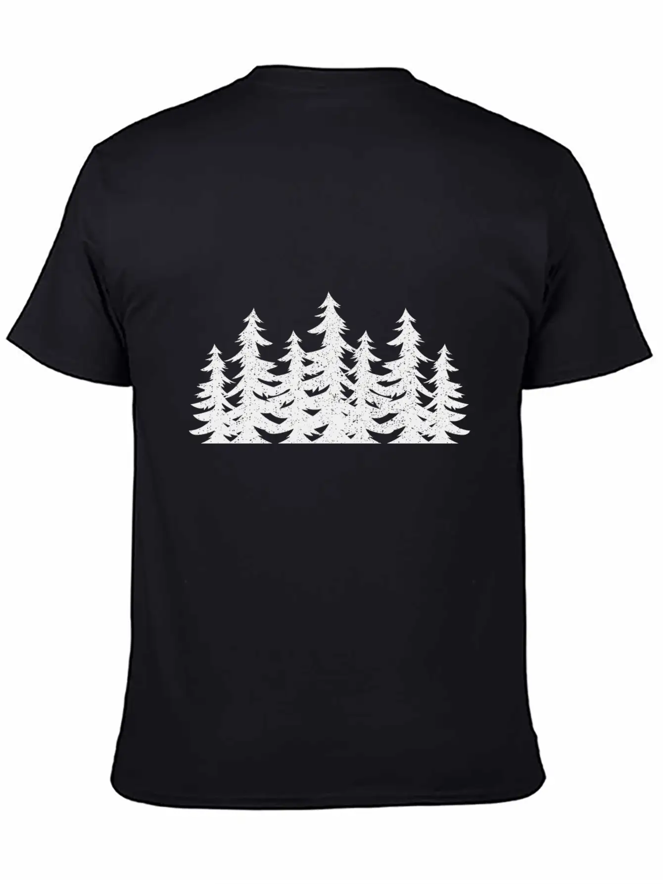 Gift Nature Planet Forest Silhouette Art Classic Fit Graphic Tee For Daily Comfort – Unisex Cotton Shirt