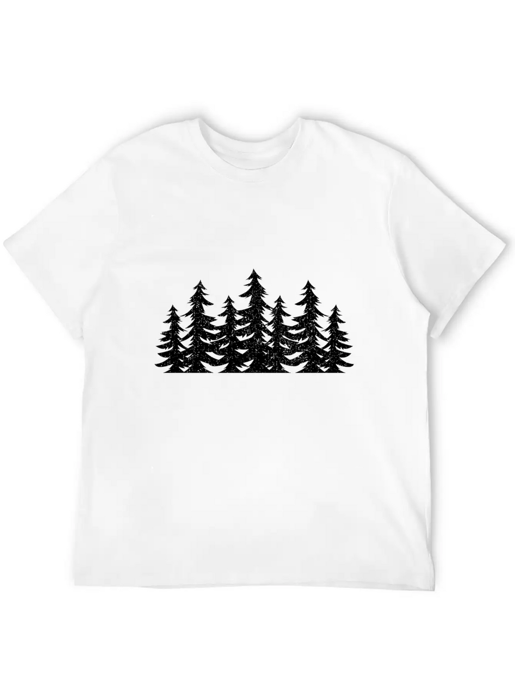 Gift Nature Planet Forest Silhouette Art Classic Fit Graphic Tee For Daily Comfort – Unisex Cotton Shirt