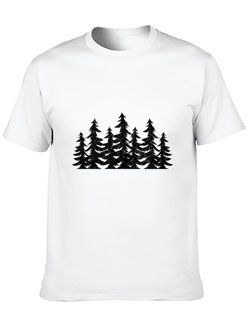 Gift Nature Planet Forest Silhouette Art Classic Fit Graphic Tee For Daily Comfort – Unisex Cotton Shirt