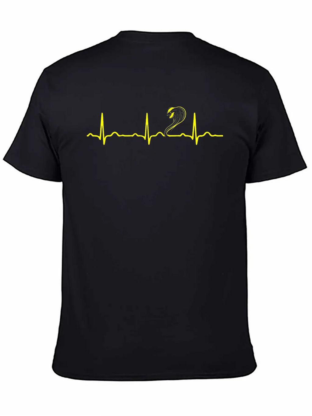 GIFT - SNAKE HEAD COBRA YELLOW Essential Cotton Tee For Daily Outfits – Unisex Style