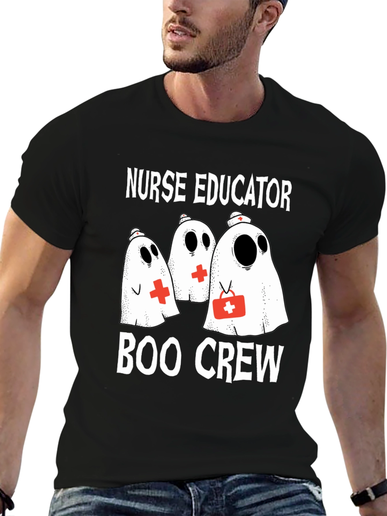Nurse Educator Boo Crew Halloween T-Shirt