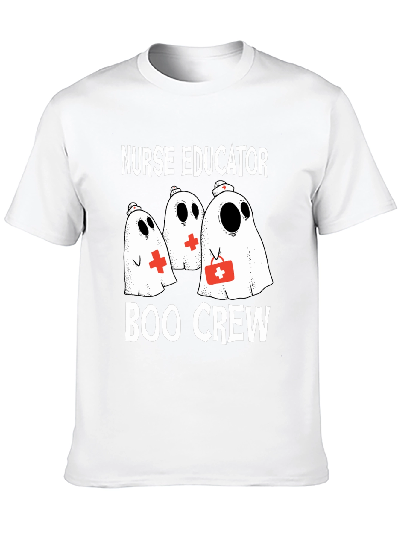 Nurse Educator Boo Crew Halloween T-Shirt