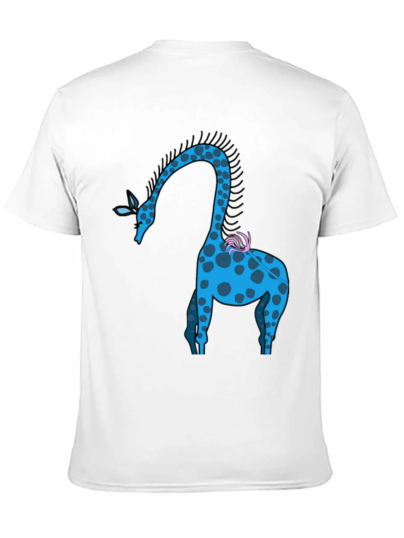 Giraffe Breathable Soft Cotton T-Shirt – Timeless Casual Look