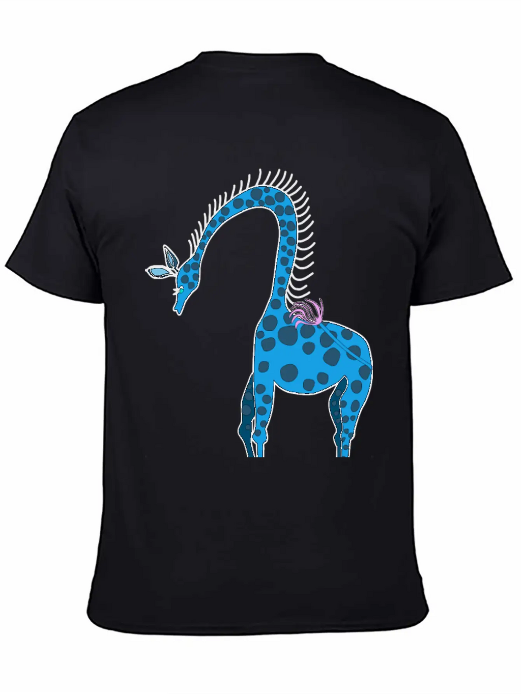 Giraffe Breathable Soft Cotton T-Shirt – Timeless Casual Look