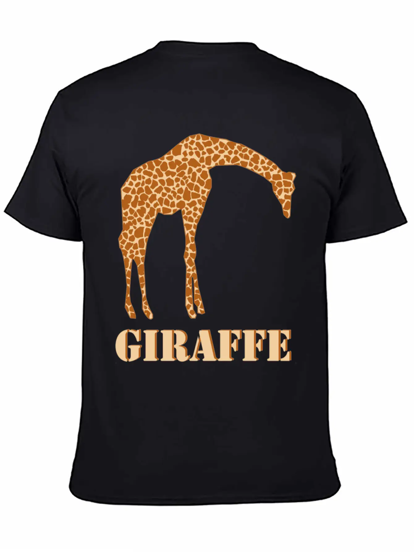 Giraffe Casual Graphic T-Shirt – Simple And Comfortable Daily Wear