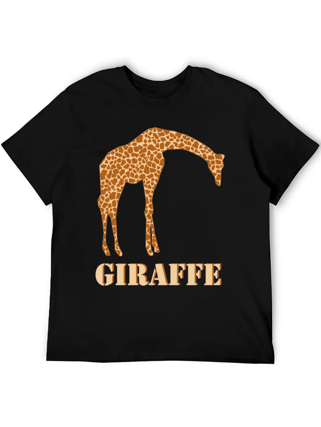 Giraffe Casual Graphic T-Shirt – Simple And Comfortable Daily Wear