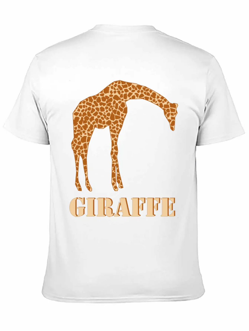 Giraffe Casual Graphic T-Shirt – Simple And Comfortable Daily Wear