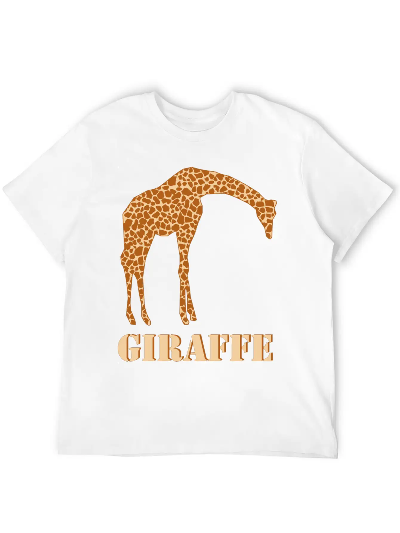 Giraffe Casual Graphic T-Shirt – Simple And Comfortable Daily Wear