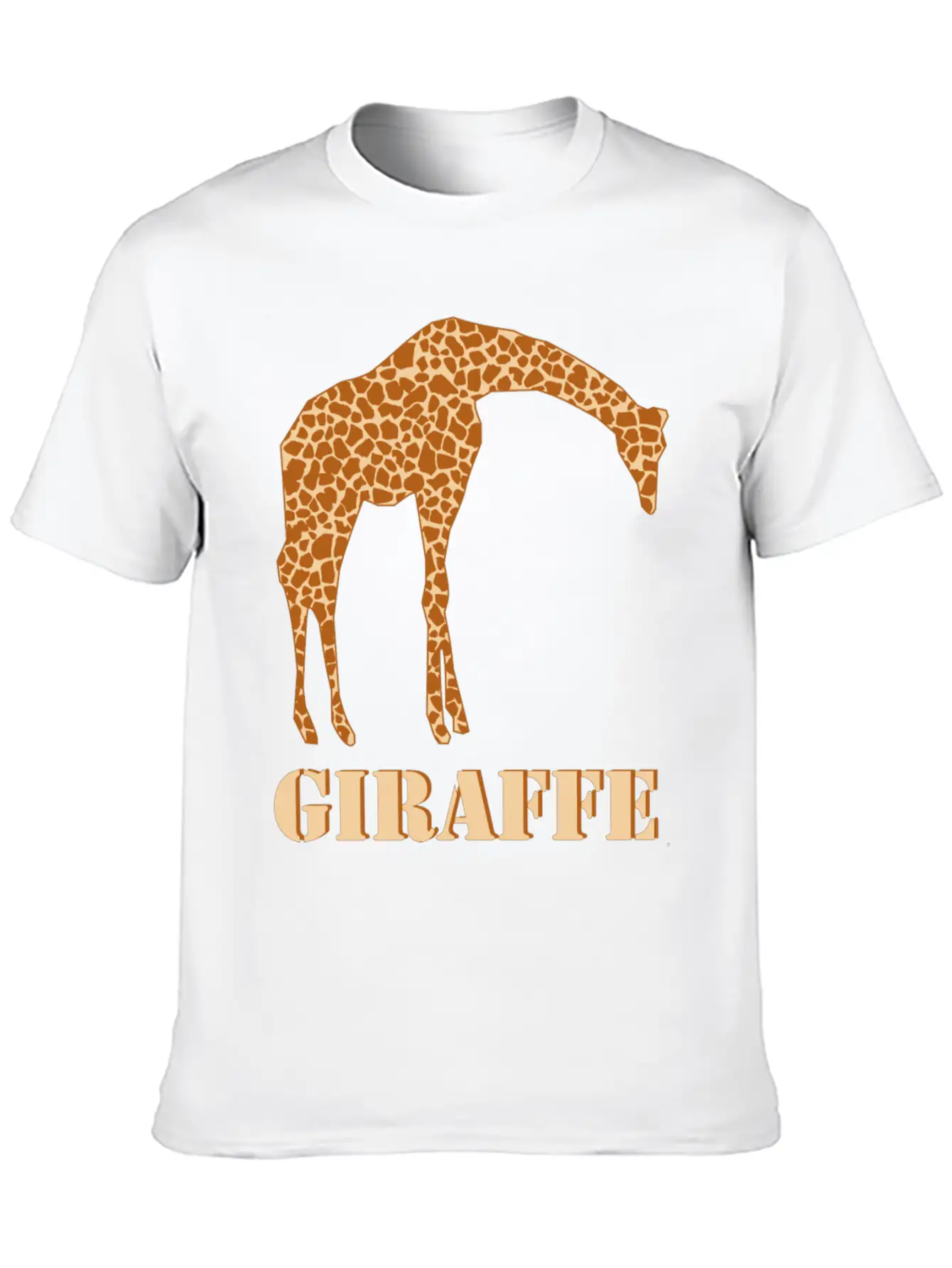Giraffe Casual Graphic T-Shirt – Simple And Comfortable Daily Wear