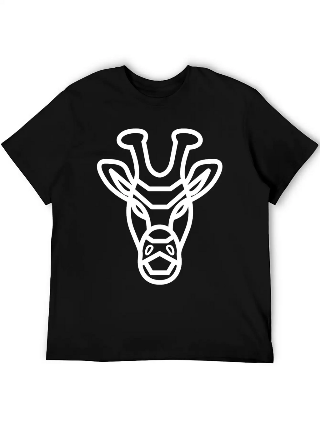 Giraffe Face Giraffe Stylish Everyday T-Shirt – Unisex Basic Cotton Tee