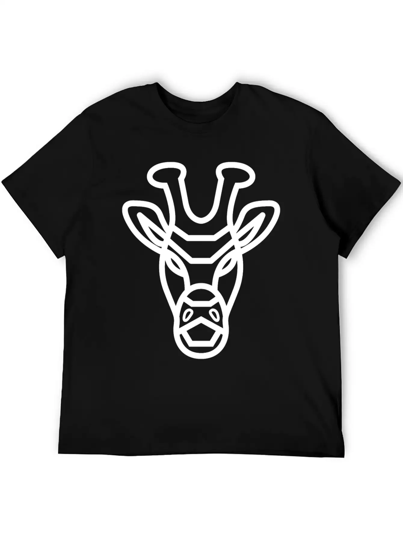 Giraffe Face Giraffe Stylish Everyday T-Shirt – Unisex Basic Cotton Tee