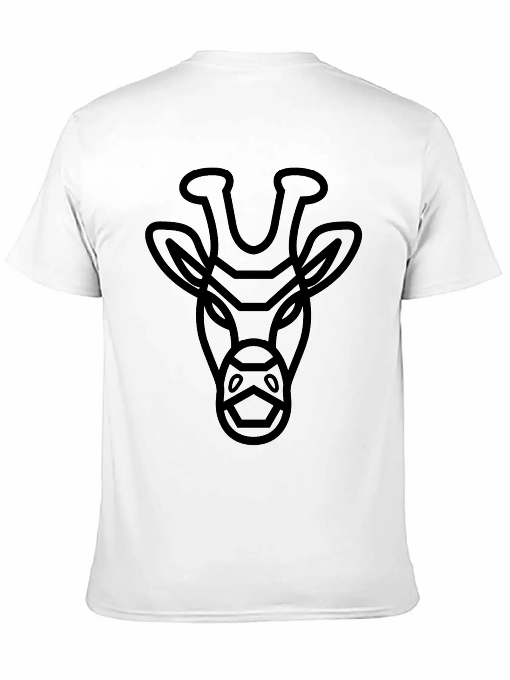 Giraffe Face Giraffe Stylish Everyday T-Shirt – Unisex Basic Cotton Tee