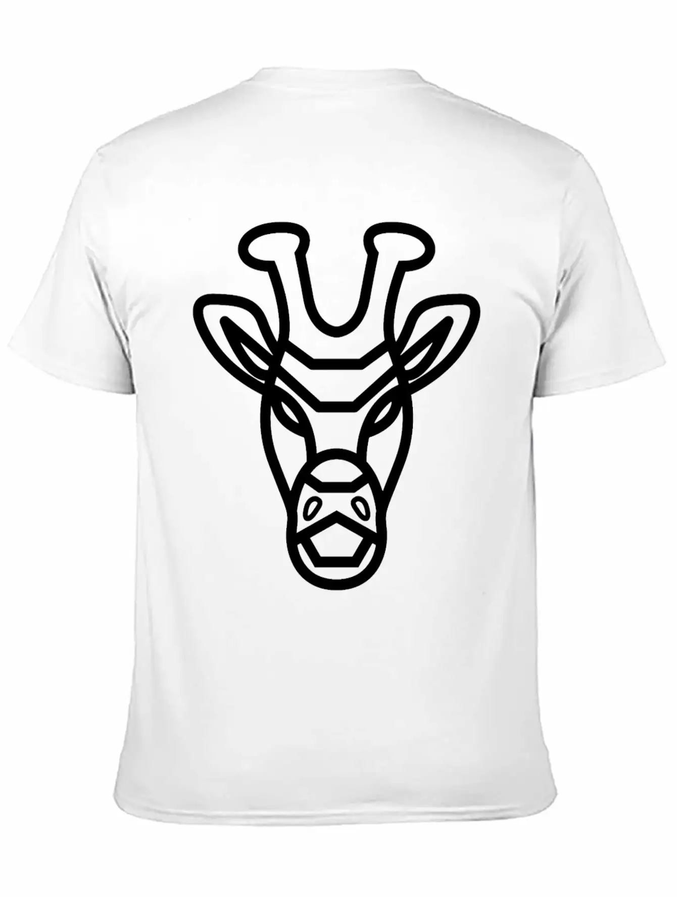 Giraffe Face Giraffe Stylish Everyday T-Shirt – Unisex Basic Cotton Tee