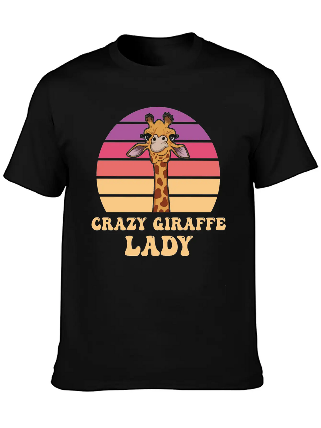 Giraffe Quote For A Giraffe Girl Breathable Soft Cotton T-Shirt – Timeless Casual Look