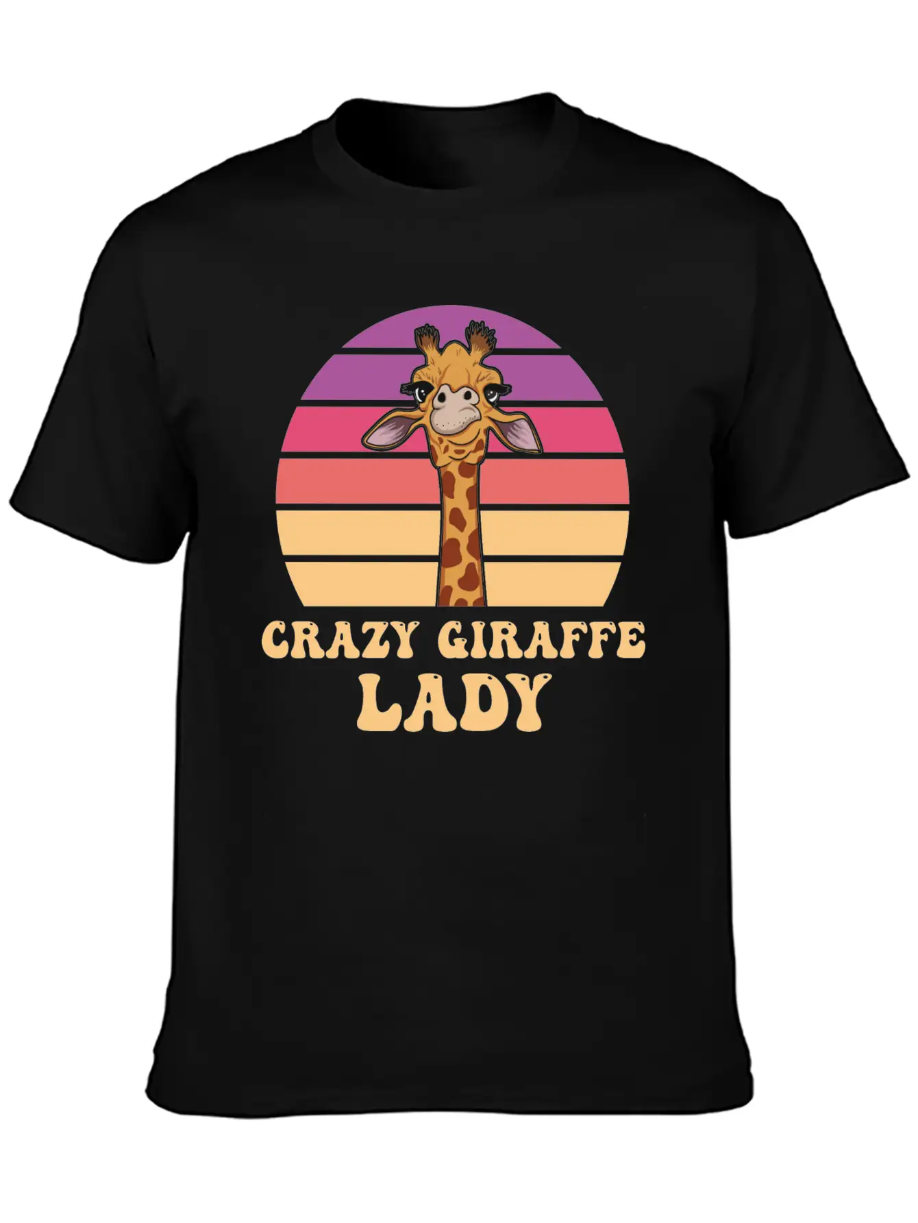 Giraffe Quote For A Giraffe Girl Breathable Soft Cotton T-Shirt – Timeless Casual Look
