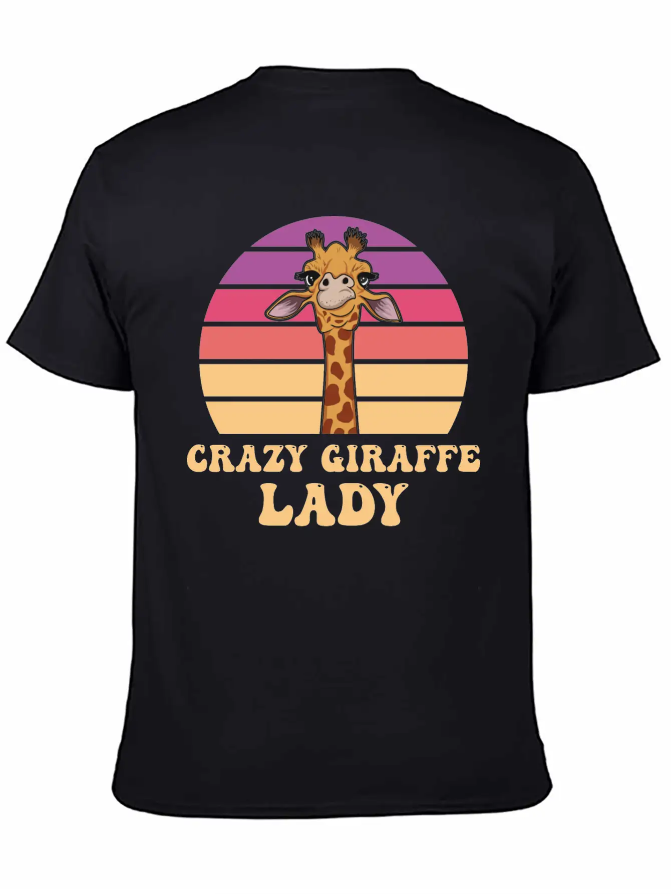 Giraffe Quote For A Giraffe Girl Breathable Soft Cotton T-Shirt – Timeless Casual Look