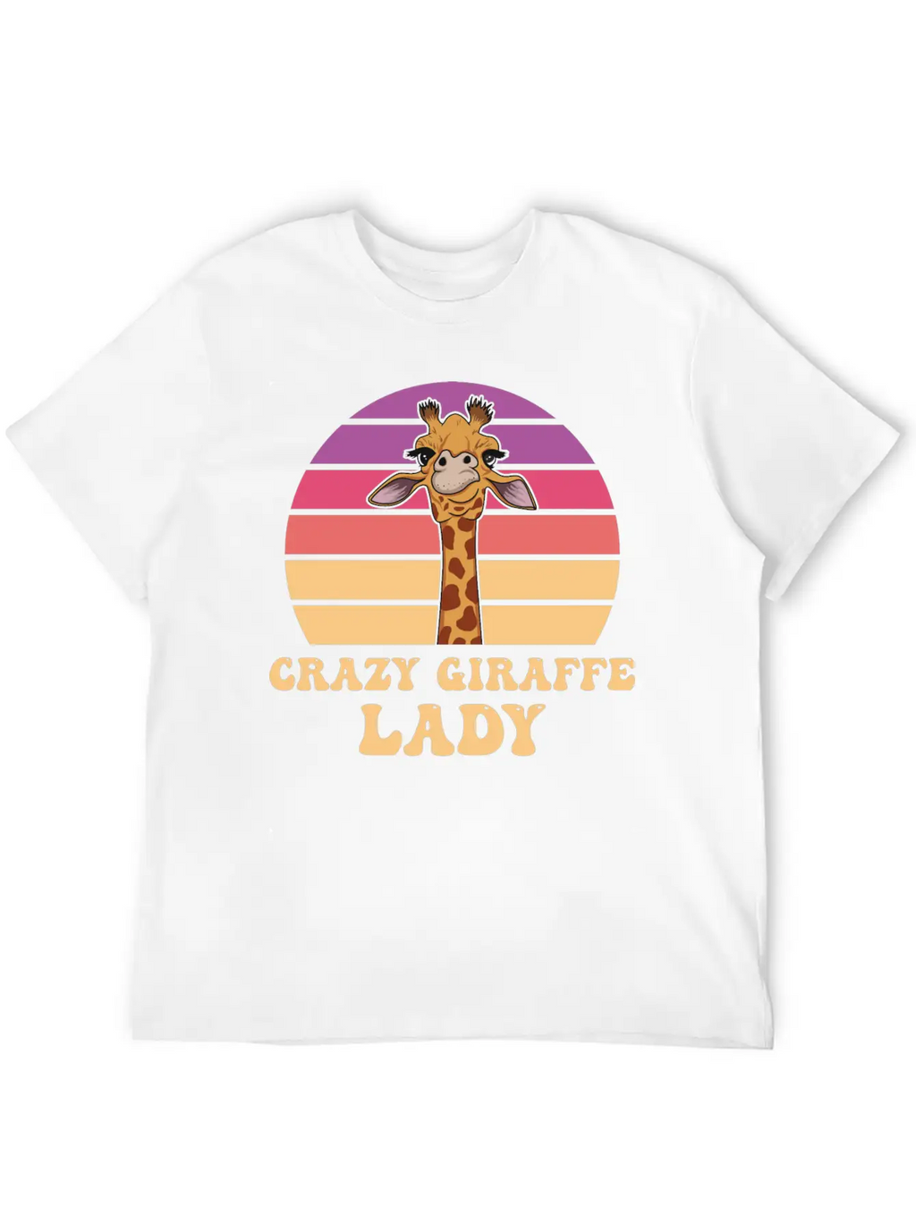 Giraffe Quote For A Giraffe Girl Breathable Soft Cotton T-Shirt – Timeless Casual Look