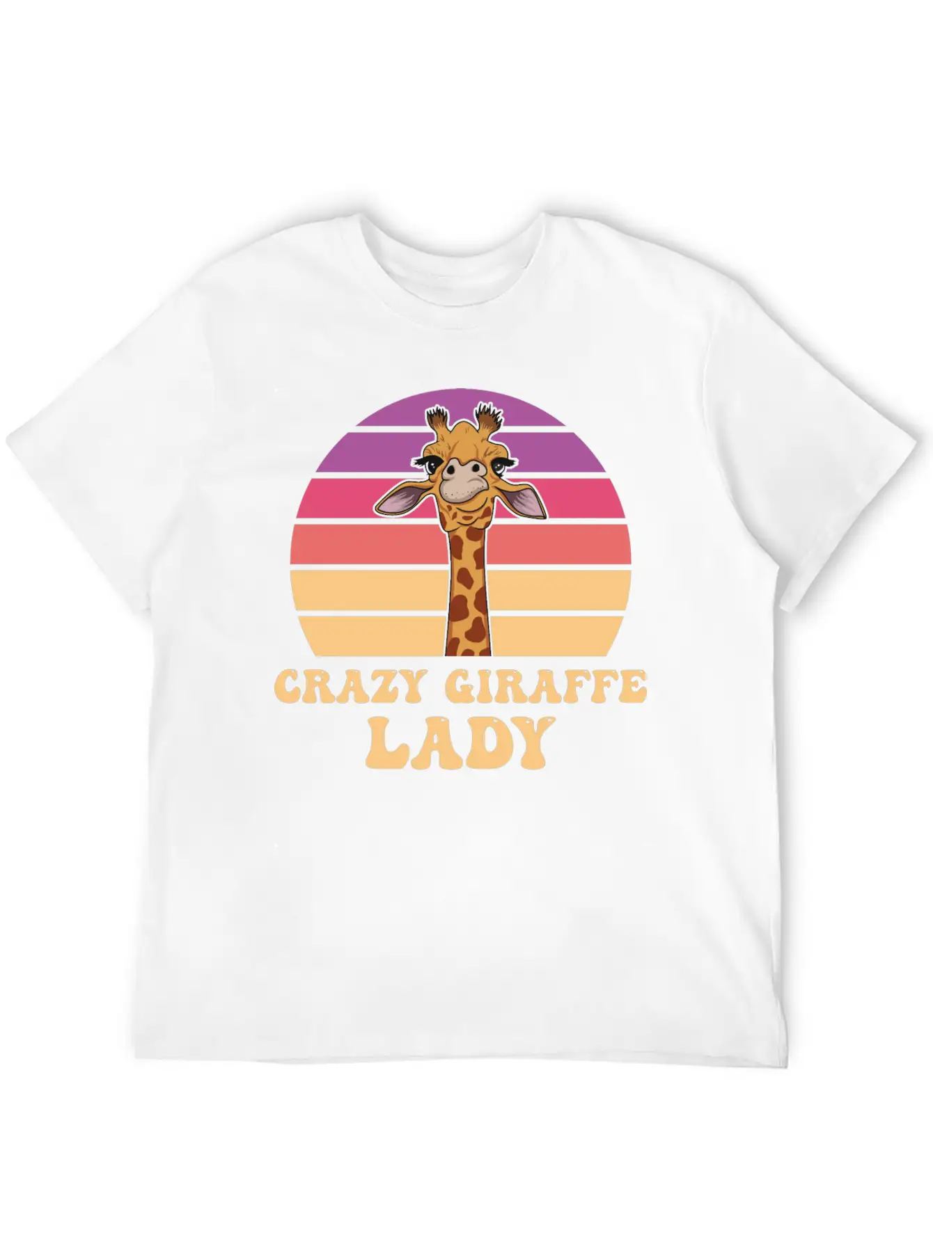 Giraffe Quote For A Giraffe Girl Breathable Soft Cotton T-Shirt – Timeless Casual Look