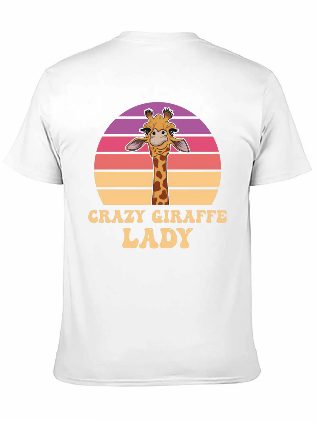 Giraffe Quote For A Giraffe Girl Breathable Soft Cotton T-Shirt – Timeless Casual Look