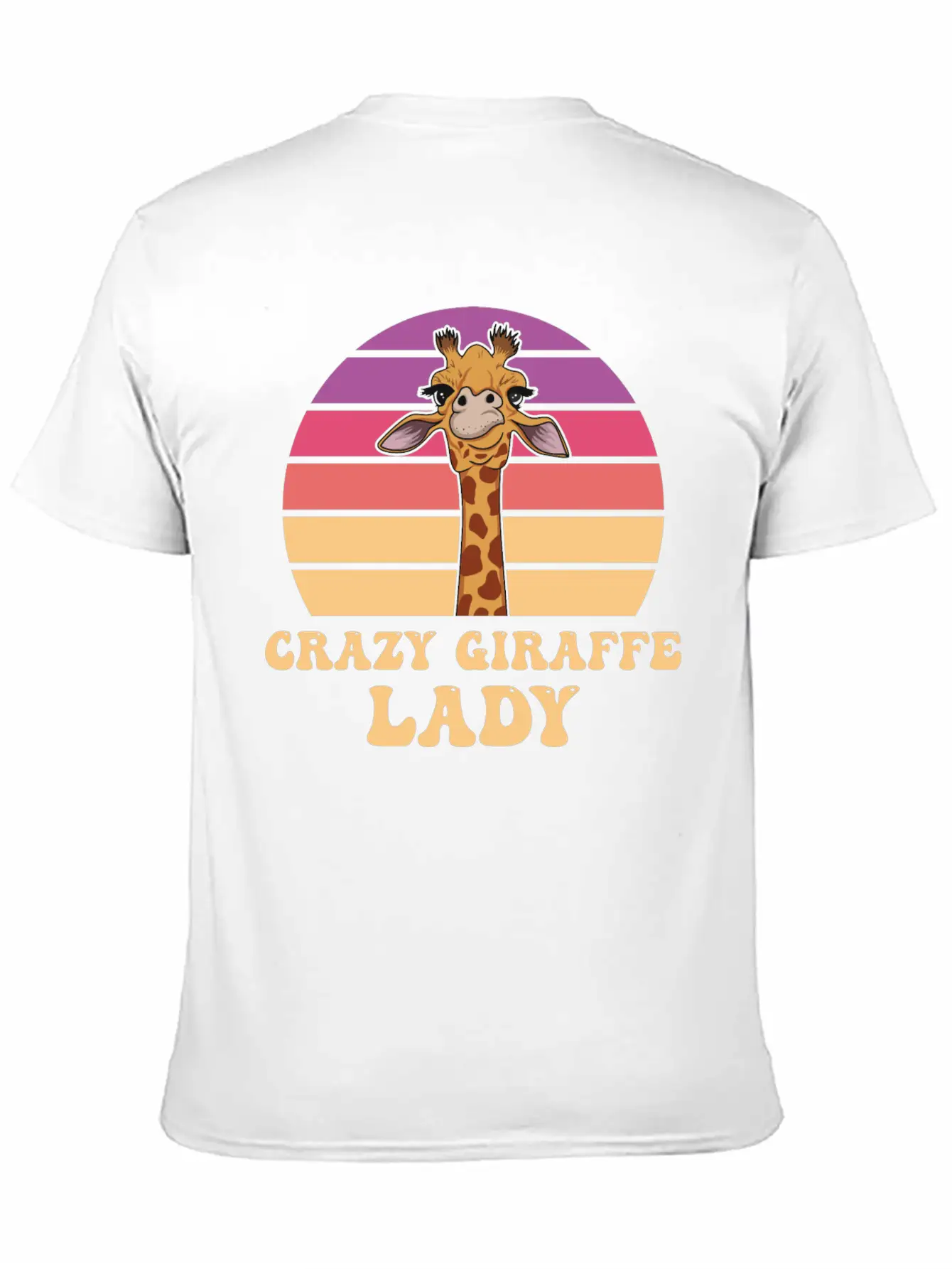 Giraffe Quote For A Giraffe Girl Breathable Soft Cotton T-Shirt – Timeless Casual Look