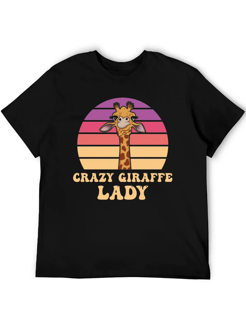 Giraffe Quote For A Giraffe Girl Breathable Soft Cotton T-Shirt – Timeless Casual Look
