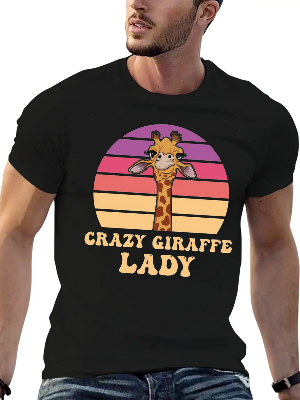 Giraffe Quote For A Giraffe Girl Breathable Soft Cotton T-Shirt – Timeless Casual Look