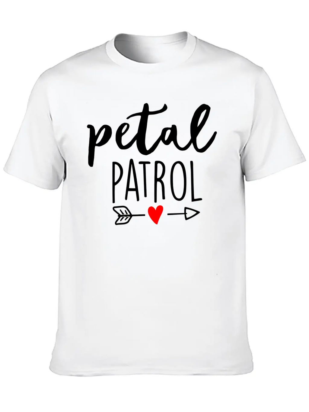 Girl Daughter Cute Petal Patrol Children Kids Classic Fit Graphic Tee For Daily Comfort – Unisex Cotton Shirt