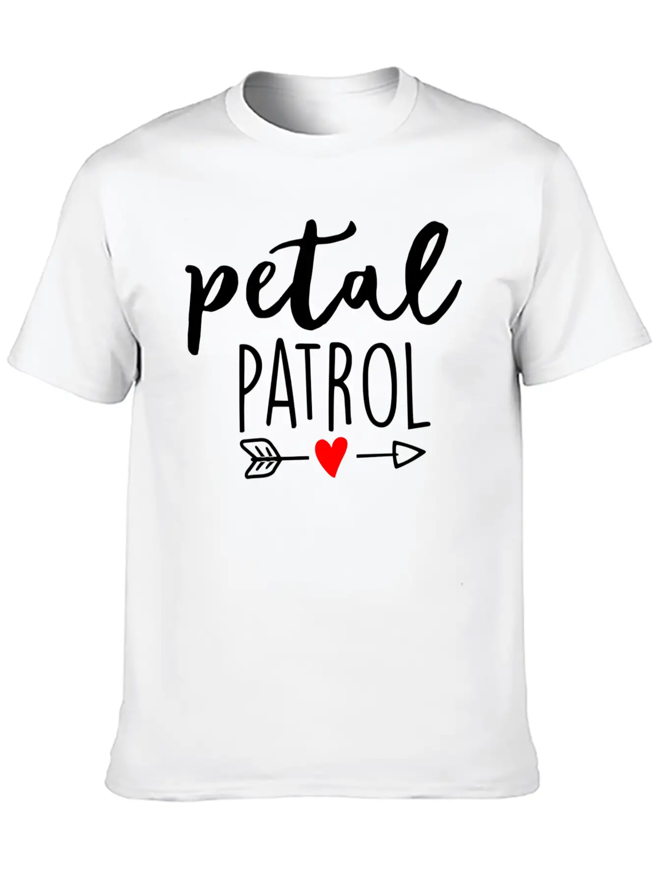 Girl Daughter Cute Petal Patrol Children Kids Classic Fit Graphic Tee For Daily Comfort – Unisex Cotton Shirt