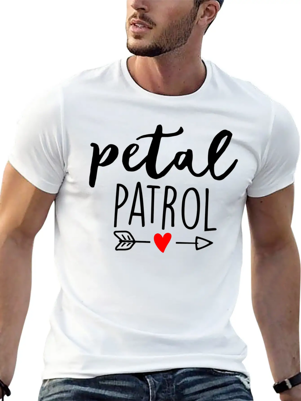 Girl Daughter Cute Petal Patrol Children Kids Classic Fit Graphic Tee For Daily Comfort – Unisex Cotton Shirt