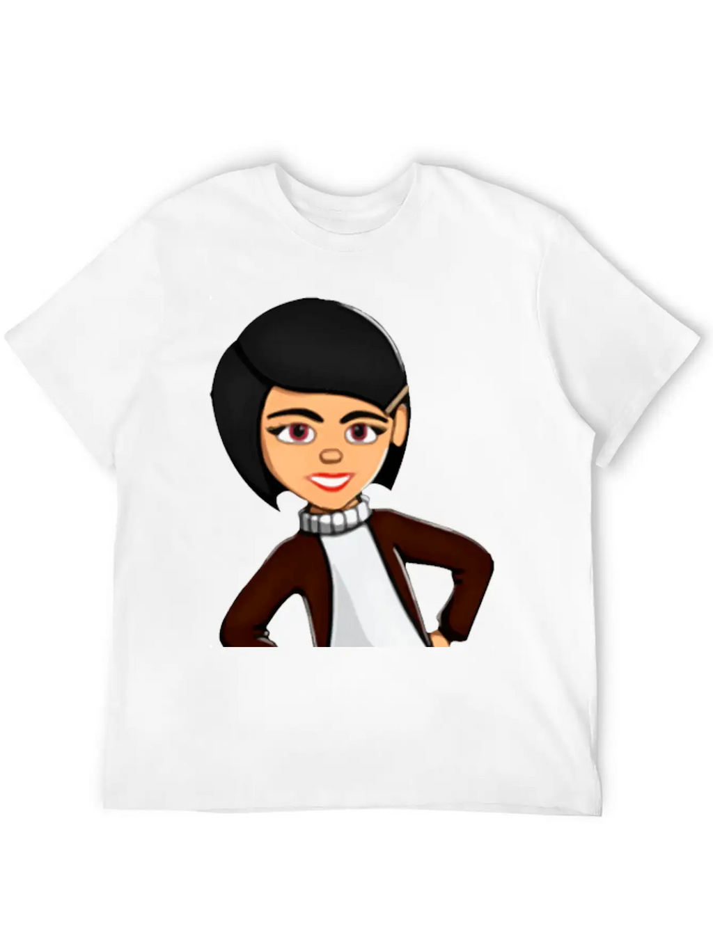 Girl With Hands On Hips 2 Essential Cotton Tee For Daily Outfits – Unisex Style