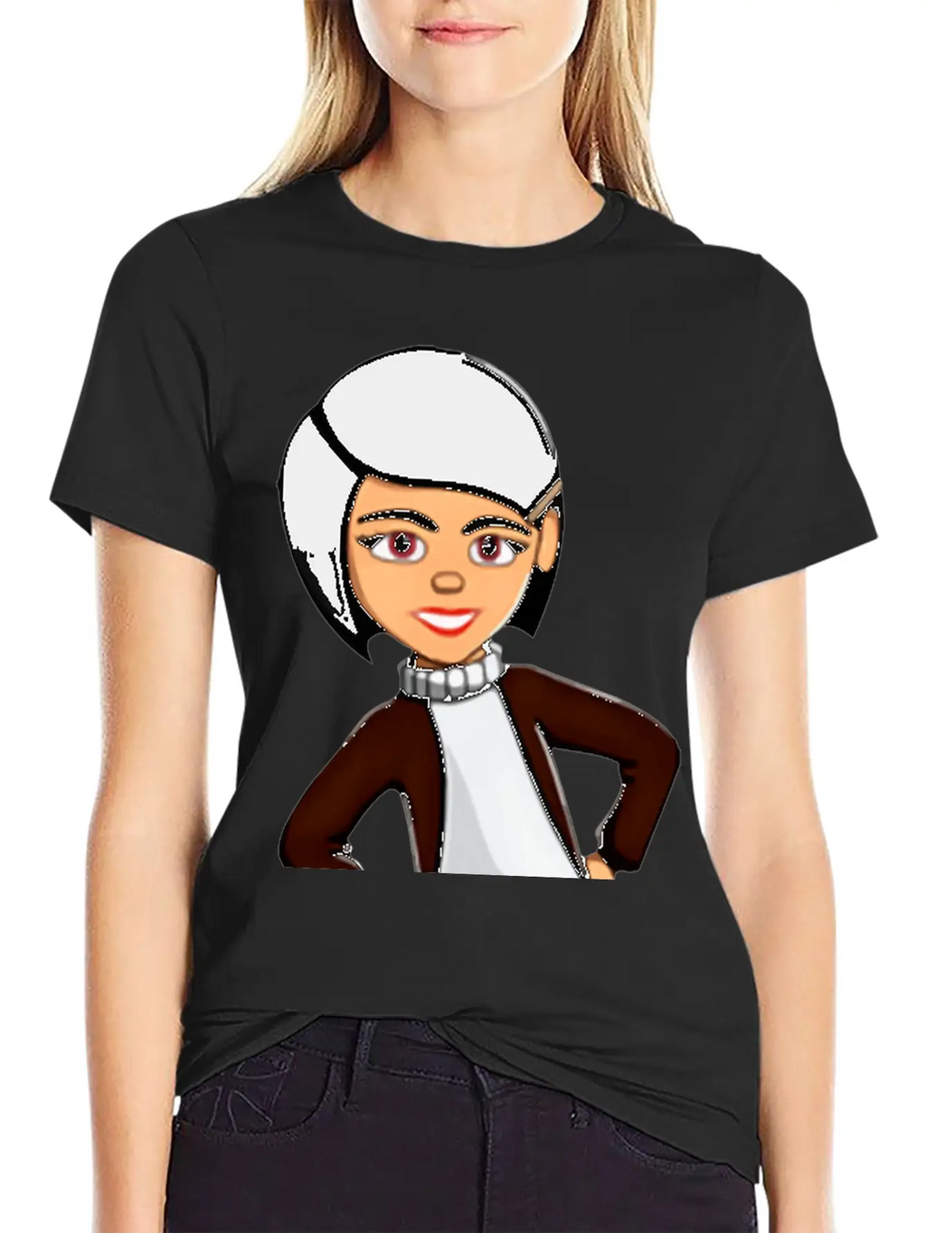 Girl With Hands On Hips 2 Essential Cotton Tee For Daily Outfits – Unisex Style