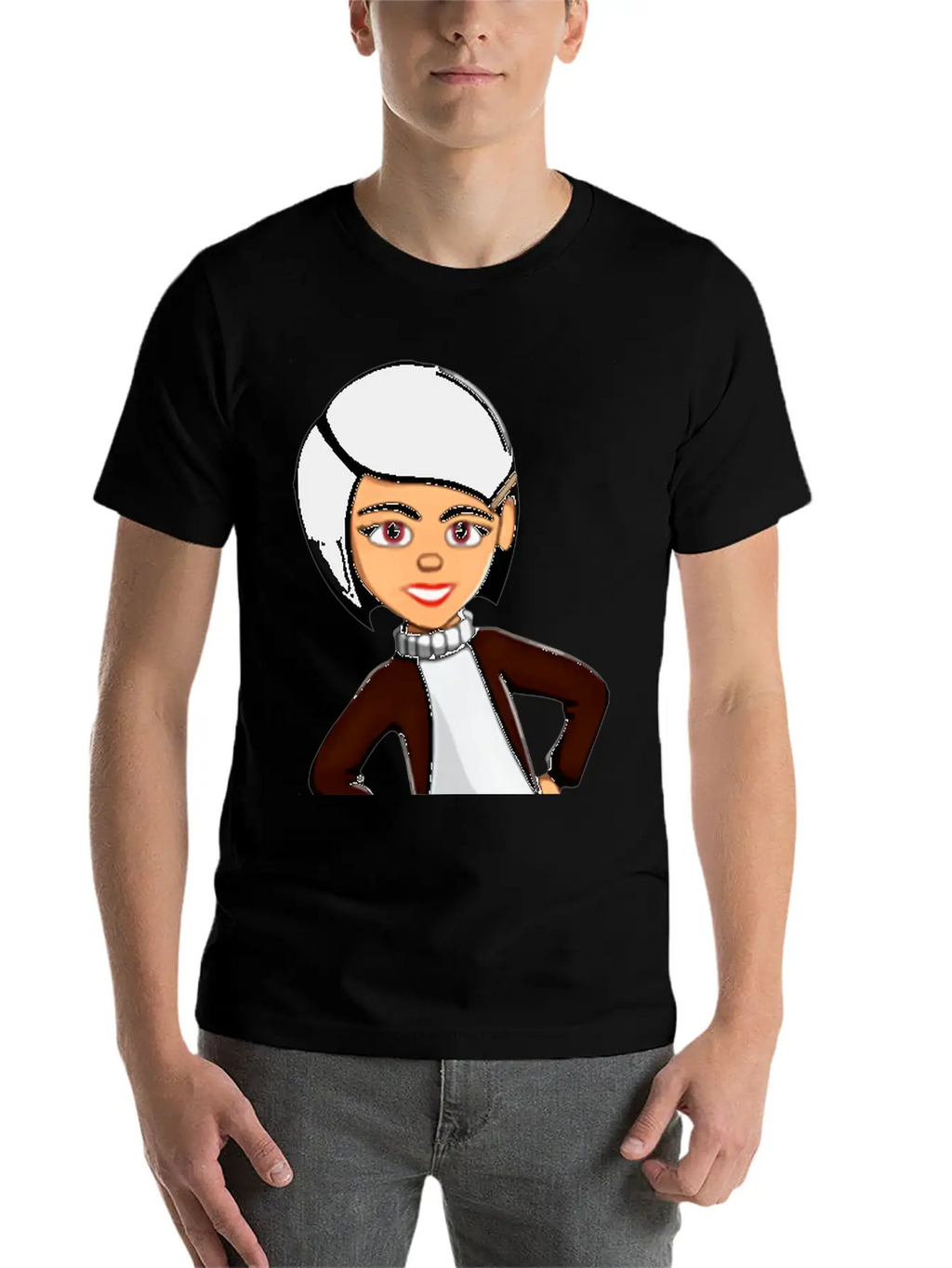 Girl With Hands On Hips 2 Essential Cotton Tee For Daily Outfits – Unisex Style