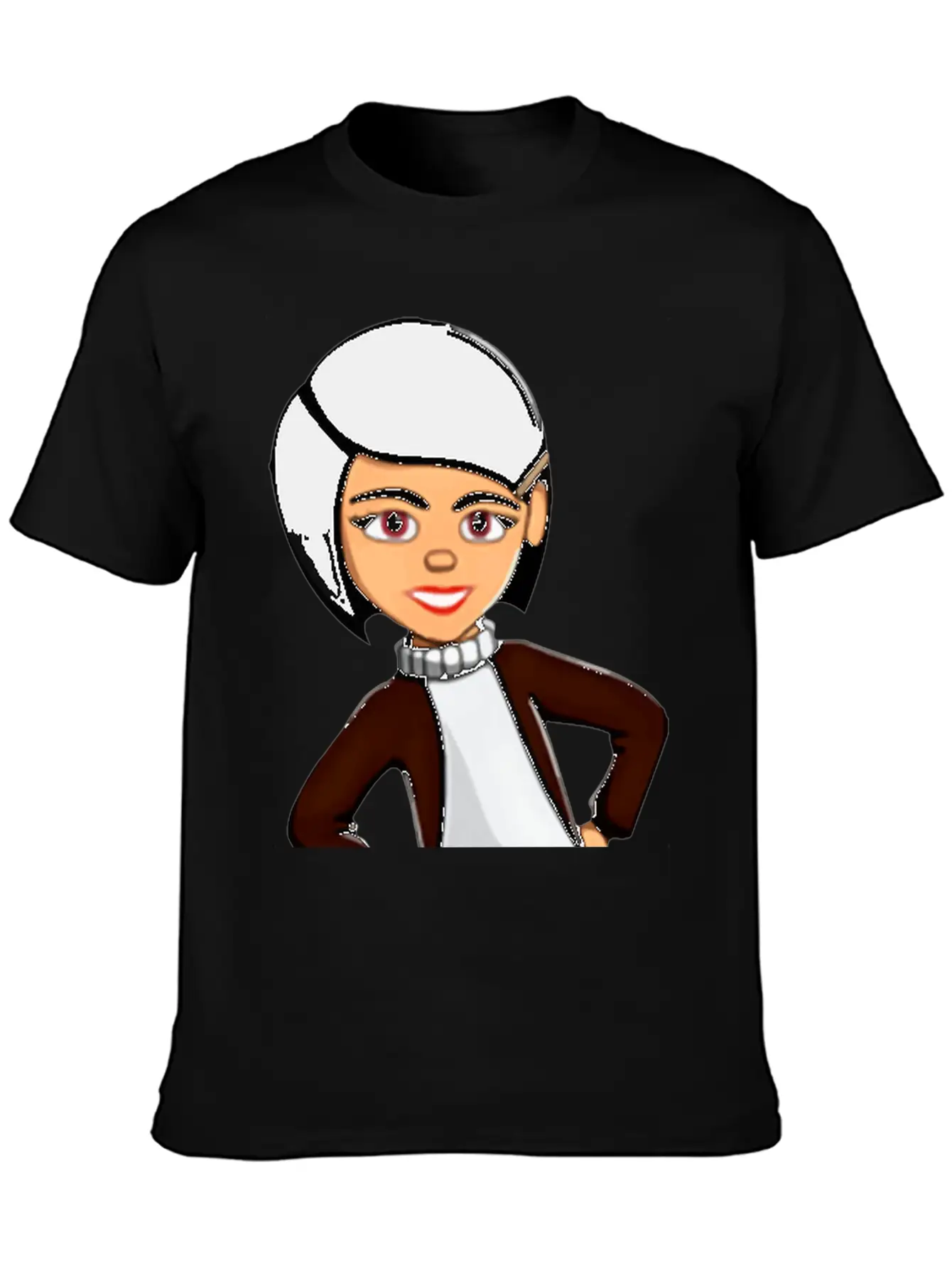 Girl With Hands On Hips 2 Essential Cotton Tee For Daily Outfits – Unisex Style
