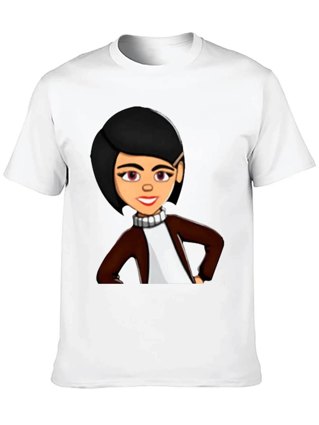 Girl With Hands On Hips 2 Essential Cotton Tee For Daily Outfits – Unisex Style