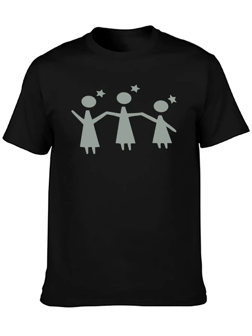Girls Angel Vector Unisex Casual T-Shirt – Clean Design For Daily Comfort