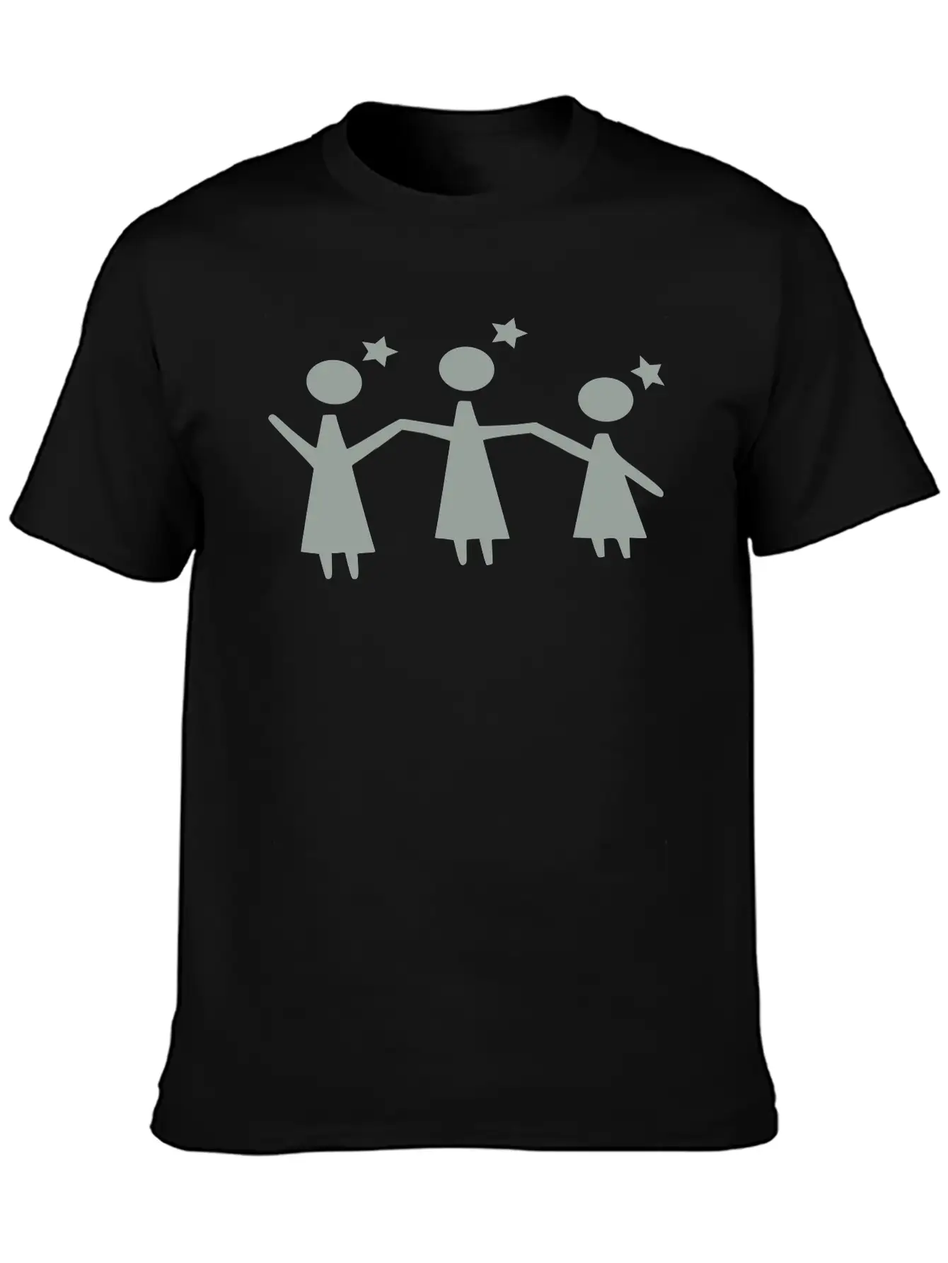 Girls Angel Vector Unisex Casual T-Shirt – Clean Design For Daily Comfort