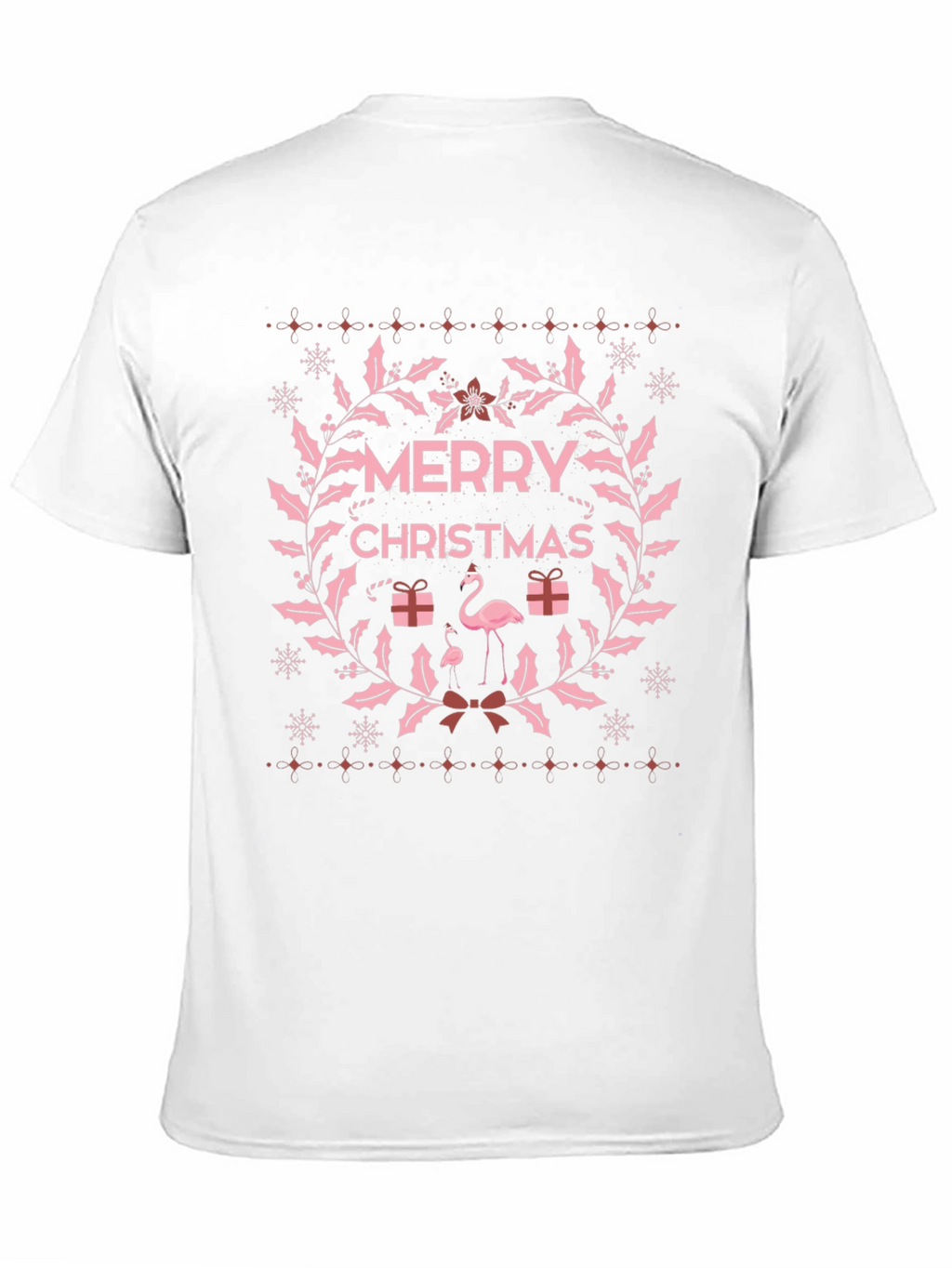 Merry Christmas Flamingo T-Shirt