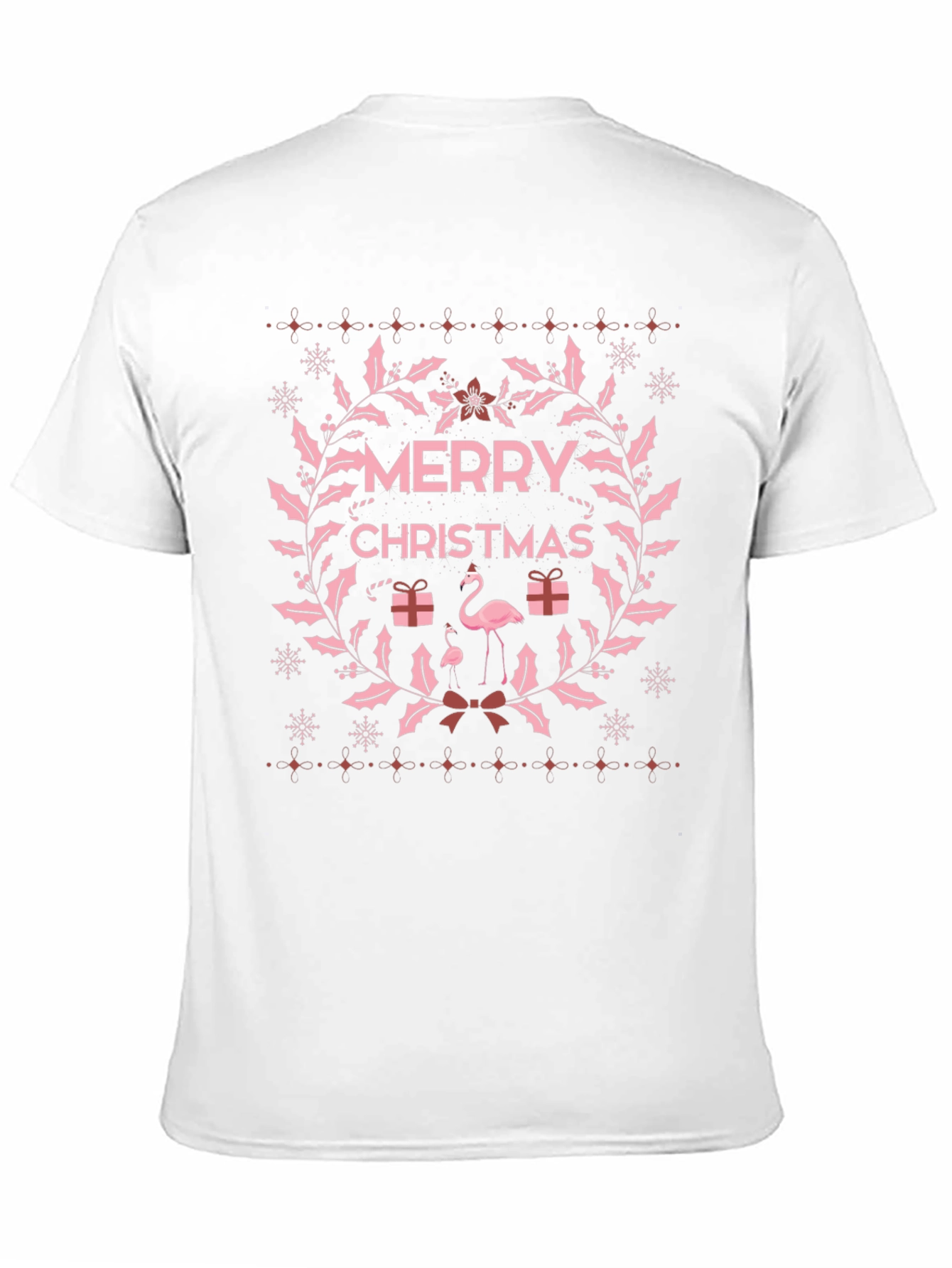 Merry Christmas Flamingo T-Shirt
