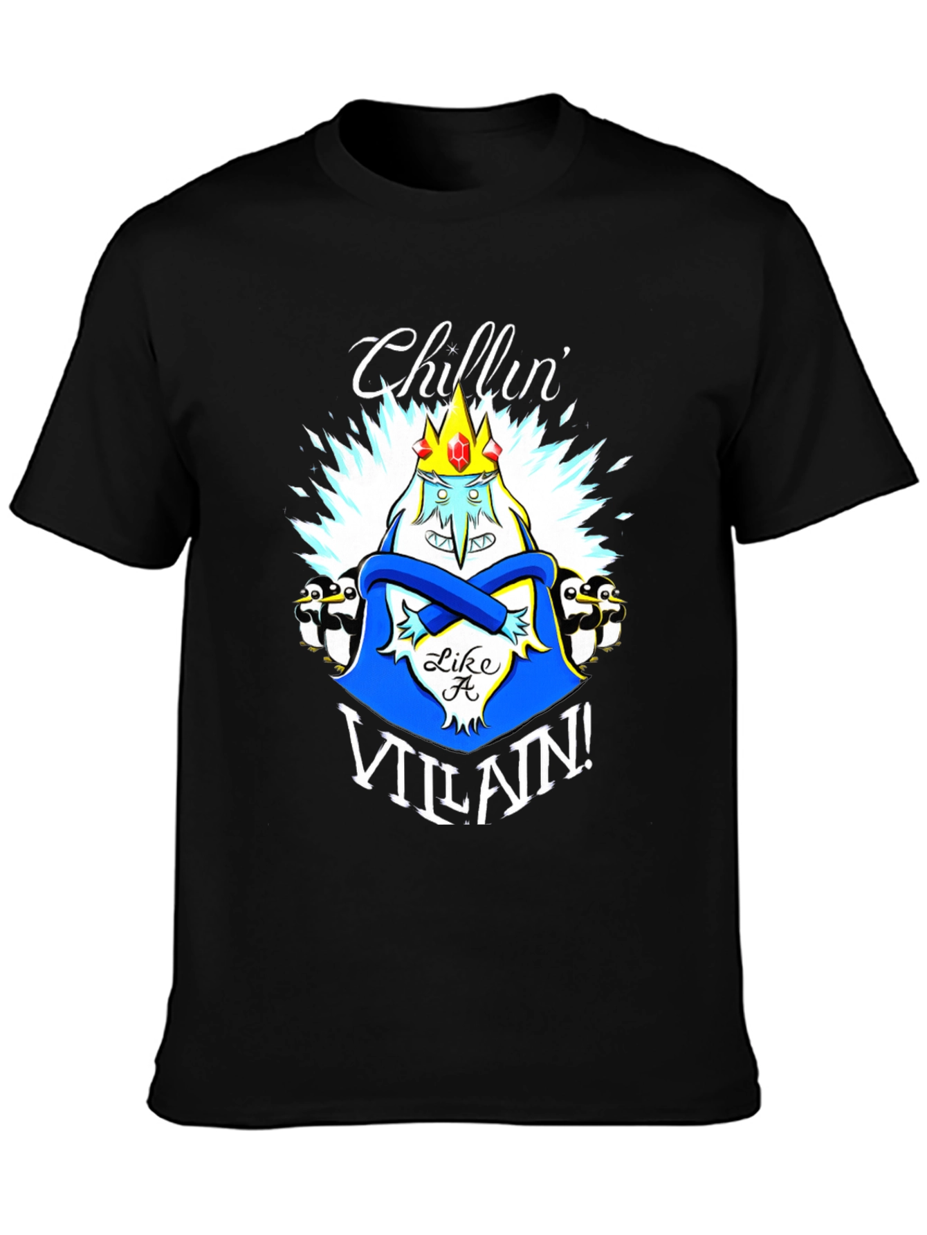 Chillin Like A Villain Graphic T-Shirt