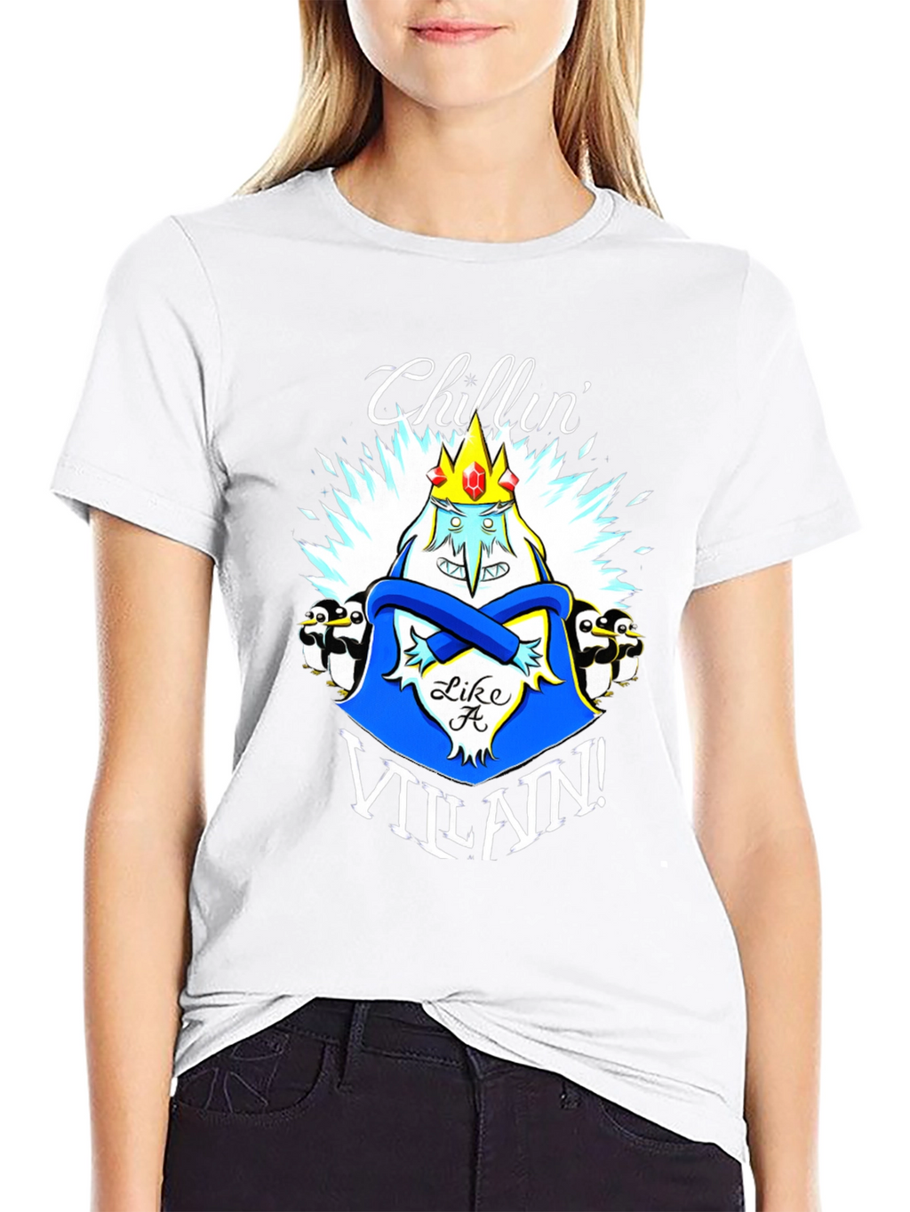 Chillin Like A Villain Graphic T-Shirt