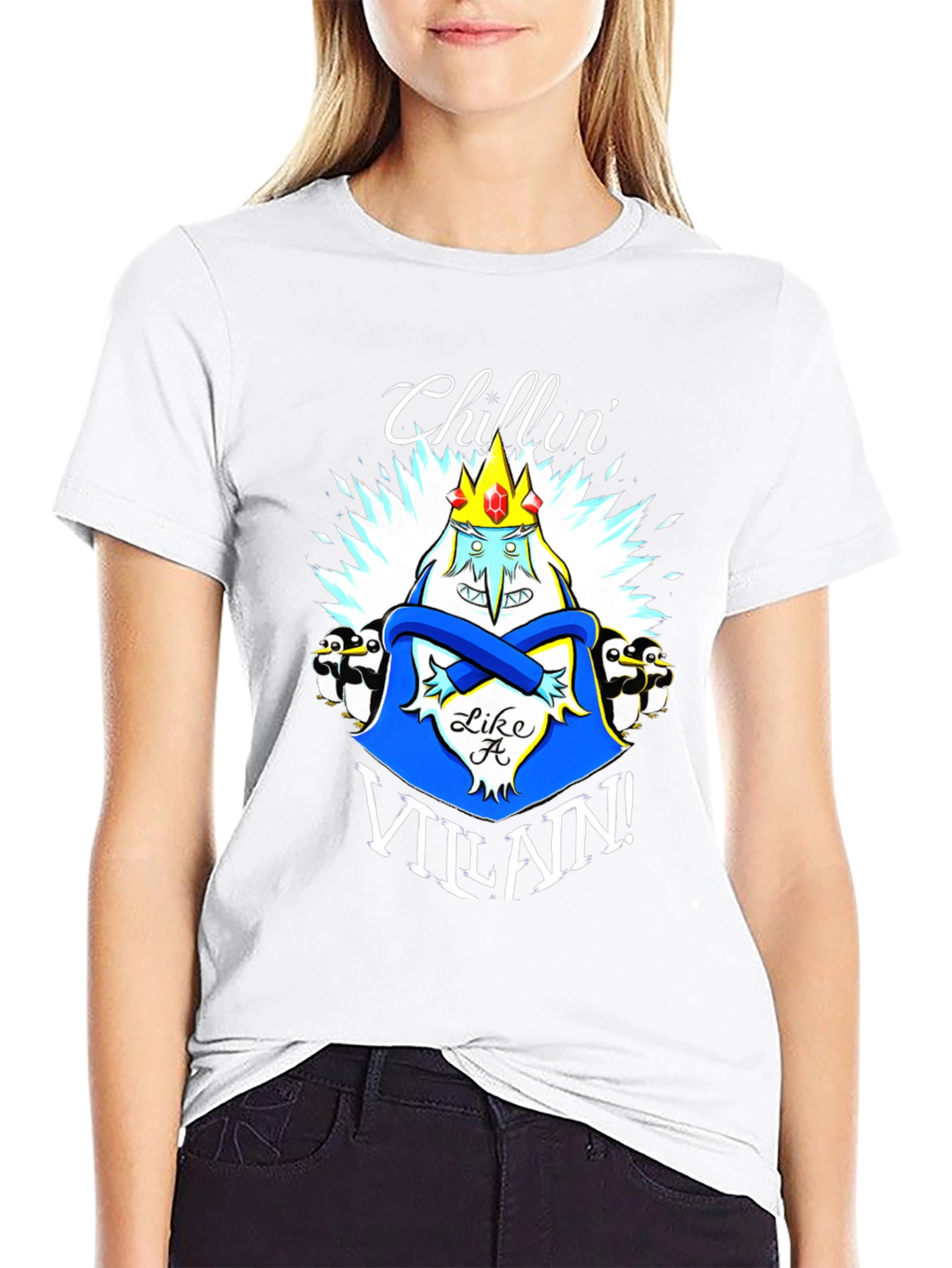 Chillin Like A Villain Graphic T-Shirt